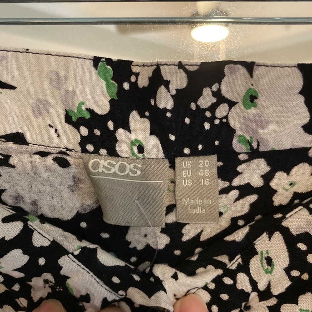 ASOS Curve Button Front Mini Skirt - Picture 6 of 7